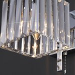 Настенный светильник с хрусталем 10126/1 Eurosvet April