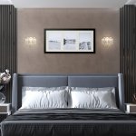 Настенный светильник с хрусталем 10121/2 хром Eurosvet Torreta