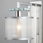 Настенный светильник с абажуром 60123/1 хром Eurosvet Fargo