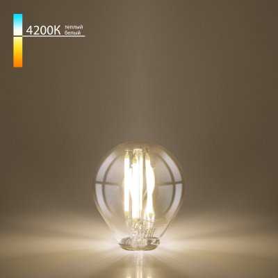 

Филаментная светодиодная лампа Mini Classic 6W 4200K E14 (G45 тонированный) BLE1435 Elektrostandard, Mini Classic F 6W 4200K E14 (G45 тонированный) (BLE1435)