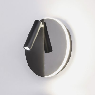 

Настенный светодиодный светильник Drom LED Elektrostandard (40105/LED), Drom LED чёрный/чёрный жемчуг (40105/LED)