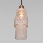 Подвесной светильник с плафоном 50209/1 бронза Eurosvet Soho