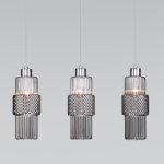 Подвесной светильник с плафонами 50209/3 хром Eurosvet Soho