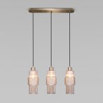 Подвесной светильник с плафонами 50209/3 бронза Eurosvet Soho