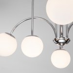 Потолочная люстра с плафонами 30177/6 хром Eurosvet Alix