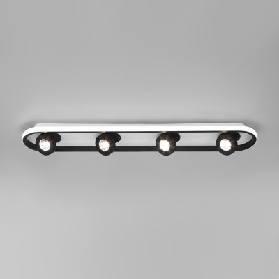 

Потолочный светильник 20123/4 LED белый / черный Eurosvet Slam, 20123/4 LED