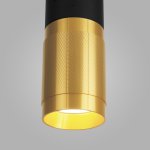 Подвесной светильник Eurosvet DLN108 GU10 черный/золото Tony