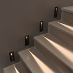 Подсветка для лестниц 40108/LED черный Elektrostandard