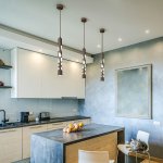 Подвесной светодиодный светильник DLR037 12W 4200K кофейный Eurosvet