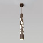 Подвесной светодиодный светильник DLR037 12W 4200K кофейный Eurosvet