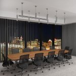 Подвесной светодиодный светильник DLR023 12W 4200K хром матовый Eurosvet