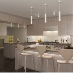 Подвесной светодиодный светильник DLR023 12W 4200K белый матовый Eurosvet