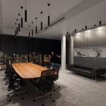 Подвесной светодиодный светильник DLR023 12W 4200K черный матовый Eurosvet