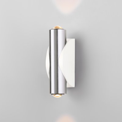 

Настенный светодиодный светильник Steel LED 40109/LED белый/сталь Elektrostandard, Steel LED белый/сталь (40109/LED)