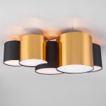 Потолочный светильник TK Lighting Mona 3447 Mona Black/Gold