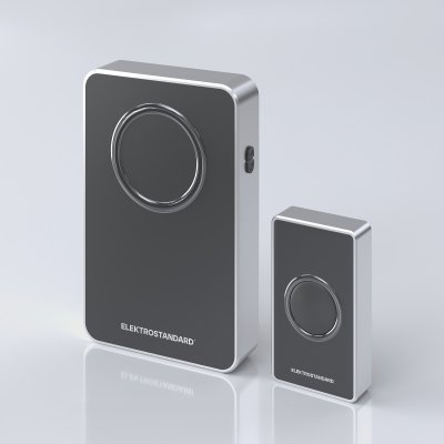

Звонок беспроводной 38M IP20 DBQ27M WL Чёрный/Серебро Elektrostandard, DBQ27M WL 38M IP20 Чёрный/Серебро