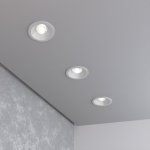 Встраиваемый точечный светильник 15266/LED белый 7W 4200K Elektrostandard