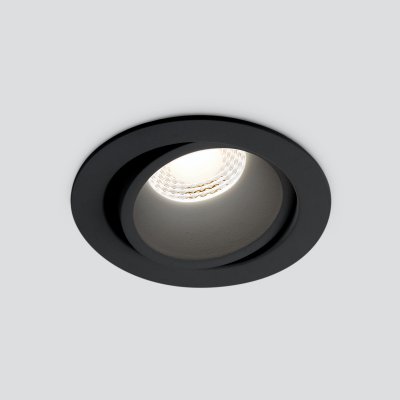 

Встраиваемый точечный светильник 15267/LED 7W 4200K черный/черный Elektrostandard
