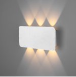 Настенный светодиодный светильник Angle LED 40138/1 LED белый Elektrostandard