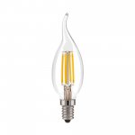 Филаментная светодиодная лампа Dimmable "Свеча на ветру" CW35 5W 4200K E14 BLE1424 Elektrostandard