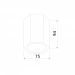 Накладной светодиодный светильник 25036/LED Elektrostandard