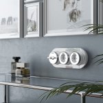 Переключатель одноклавишный Vintage (белый матовый/хром) Werkel W5812050