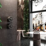 Переключатель одноклавишный Vintage (мокко матовый/хром) Werkel W5812052