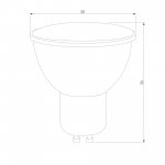 Умная светодиодная лампа LED 5W 3300К-6500К CCT+DIM GU10 BLGU1016 Elektrostandard