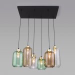 Подвесной светильник со стеклянными плафонами TK Lighting Marco 3328 Marco Green
