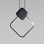 Подвесной светодиодный светильник 50216/1 LED черный жемчуг Eurosvet Style