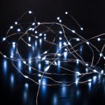 Гирлянда нить "Роса" белый 5м IP20 400-007 Eurosvet