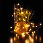 Гирлянда нить "Роса" теплый белый 5м IP20 400-007 Eurosvet