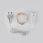 Гирлянда нить "Роса" теплый белый 5м IP20 400-007 Eurosvet