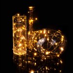 Гирлянда нить "Роса" теплый белый 10м IP20 400-008 Eurosvet