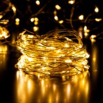 Гирлянда занавес "Роса" теплый белый 2*3м IP20 200-004 Eurosvet