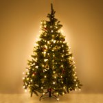 Гирлянда занавес "Роса" теплый белый 2*3м IP20 200-004 Eurosvet