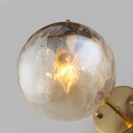 Настенный светильник с плафоном 30178/1 латунь Eurosvet Eden