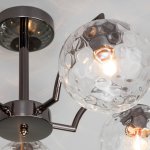 Потолочная люстра с плафонами 30178/5 черный жемчуг Eurosvet Eden