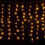 Светодиодная гирлянда занавес теплый белый 1,5*1м IP20 200-001 Eurosvet