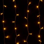 Светодиодная гирлянда занавес теплый белый 1,5*1м IP20 200-001 Eurosvet