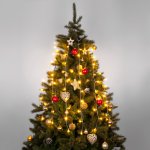 Светодиодная гирлянда занавес теплый белый 1,5*1м IP20 200-001 Eurosvet