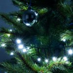 Гирлянда нить "Мишура" белый 5м IP20 400-004 Eurosvet