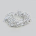 Праздничная гирлянда бахрома теплый белый 3*0,6 м IP65 100-101 Eurosvet