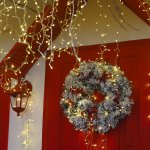 Праздничная гирлянда бахрома теплый белый 3*0,6 м IP65 100-101 Eurosvet