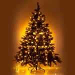 Праздничная гирлянда занавес теплый белый 2*3м IP65 200-101 Eurosvet