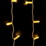 Праздничная гирлянда занавес теплый белый 2*3м IP65 200-101 Eurosvet