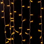 Праздничная гирлянда занавес теплый белый 2*3м IP65 200-101 Eurosvet