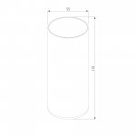 Уличный потолочный светильник Light LED 2102 IP65 35129/H черный Elektrostandard