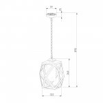Ambra H Уличный подвесной светильник IP33 35133/H черный Elektrostandard