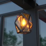Ambra H Уличный подвесной светильник IP33 35133/H черный Elektrostandard